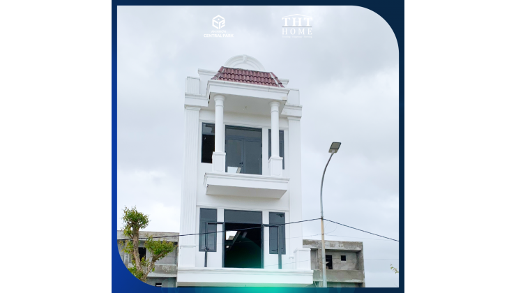 Bán Nhà Liền Kề Siêu Thị Go An Nhơn 5X30 4 Lầu Ngay Ql1A