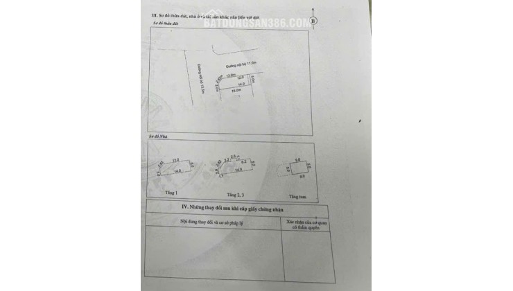 Bán nhà 3 tầng -  lô góc tại khu Phúc Thành 2.