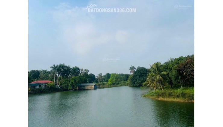 Chính chủ giảm giá 500tr cho lô đất bám hồ tại thôn 6 xã hoà lạc, giáp FPT, CNC và cổng số 9 ĐHQG