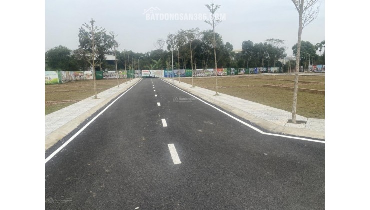 Bán đất Hoà Lạc, Quốc Oai, gần Quốc Lộ 21, kết nối giao thông vàng, full thổ cư, sổ đỏ GD luôn