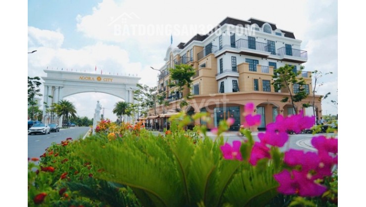 SHOPHOUSE AGORA CITY – TÀI SẢN THƯƠNG MẠI ĐÓN ĐẦU DÒNG TIỀN 120m2 TT chỉ 990 triệu. DUY 0765567826