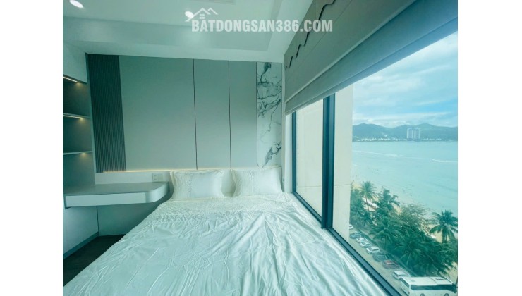 Căn Hộ view Biển Ngay Bãi Tắm Hòn Chồng Tặng Full Nội Thất Hiện Đại Tại Mường Thanh Viễn Triều