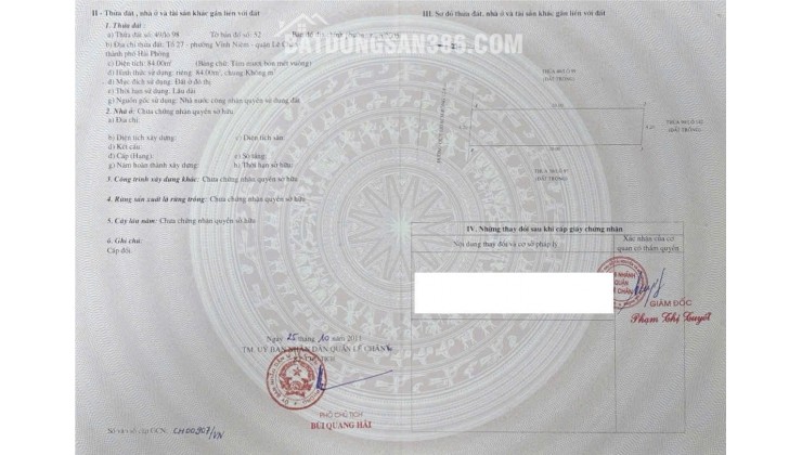 168m đất phân lô tuyến 2 Bùi Viện cạnh VinMec, Giá 77 tr/m, xây khách sạn, biệt thự