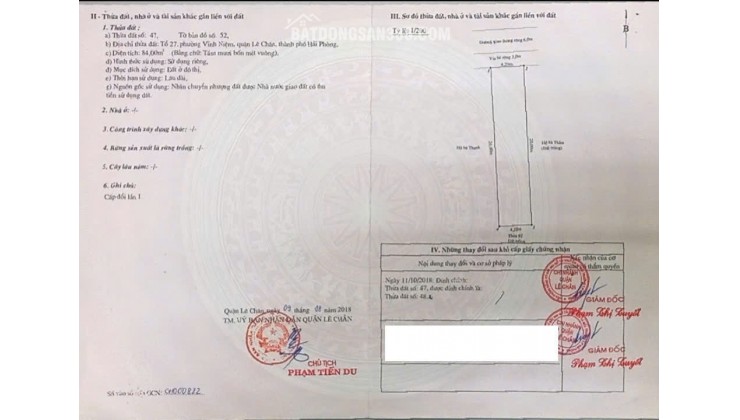 168m đất phân lô tuyến 2 Bùi Viện cạnh VinMec, Giá 77 tr/m, xây khách sạn, biệt thự