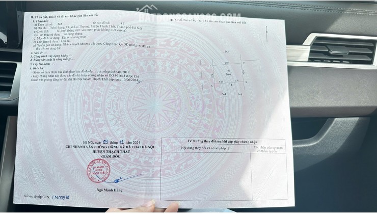 Chỉ từ 1tỷ850  sở hữu ngay 1 lô đất tại làng Đại Học, ngay khu  công nghệ cao  Hoà Lạc