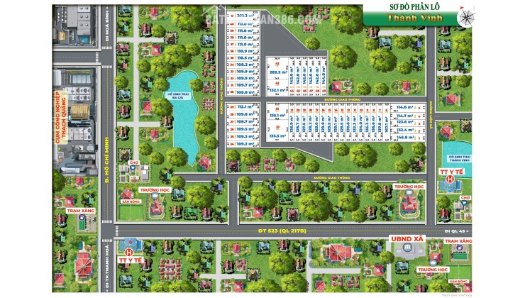 Bán đất 5 lô đất liền kề sổ đỏ chính chủ ,ven khu công nghiệp Thanh Hóa