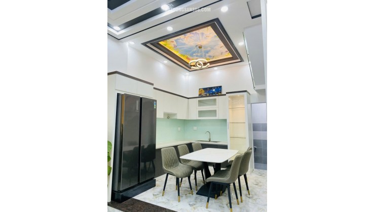 ĐƯỜNG 10M SIÊU THOÁNG – XE HƠI NGỦ TRONG NHÀ – NHÀ MỚI 4 TẦNG – GIÁP QUẬN 7 – CHỈ 6.9 TỶ