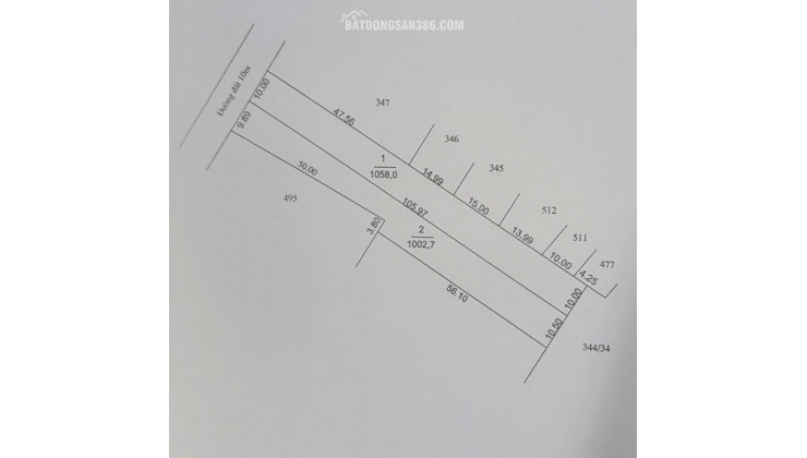 Bán Đát MTNB 10m đường Nguyễn Lương Bằng 1058M2 giá 745 trieju