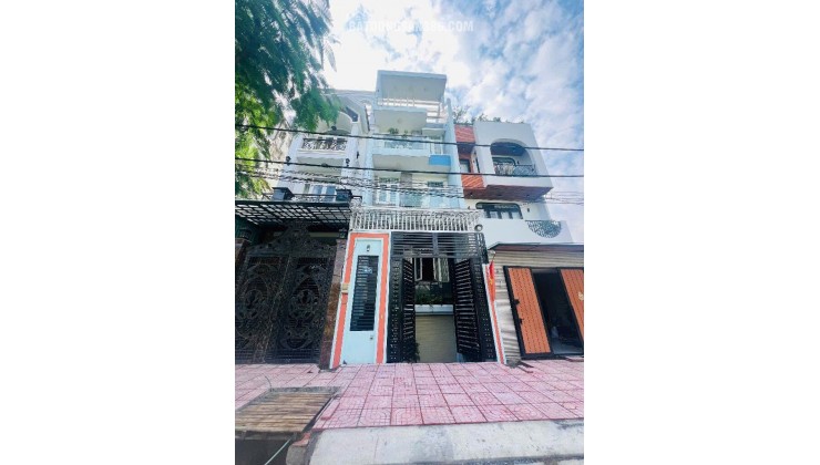 BÁN NHÀ MẶT TIỀN 12M, 90M2 5 TẦNG, KDC NAM HÙNG VƯƠNG - BÌNH TÂN