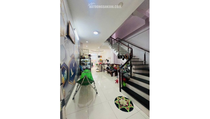 BÁN NHÀ MẶT TIỀN 12M, 90M2 5 TẦNG, KDC NAM HÙNG VƯƠNG - BÌNH TÂN