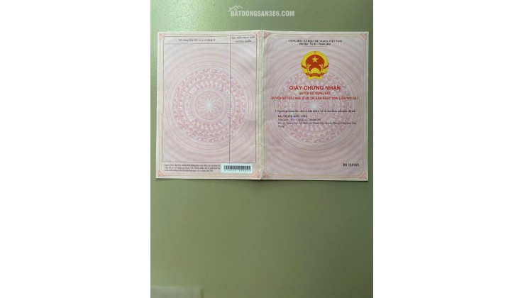 BÁN NHÀ ĐẤT TẠI ẤP NHẤT THẠNH HOÀ 500M2 SHR CHỈ 2 TỶ. LH:0913314259.