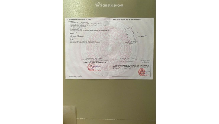 BÁN NHÀ ĐẤT TẠI ẤP NHẤT THẠNH HOÀ 500M2 SHR CHỈ 2 TỶ. LH:0913314259.