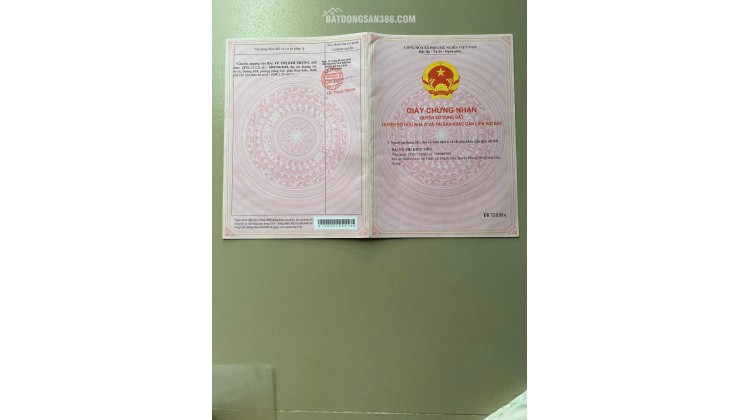 BÁN NHÀ ĐẤT TẠI ẤP NHẤT THẠNH HOÀ 500M2 SHR CHỈ 2 TỶ. LH:0913314259.