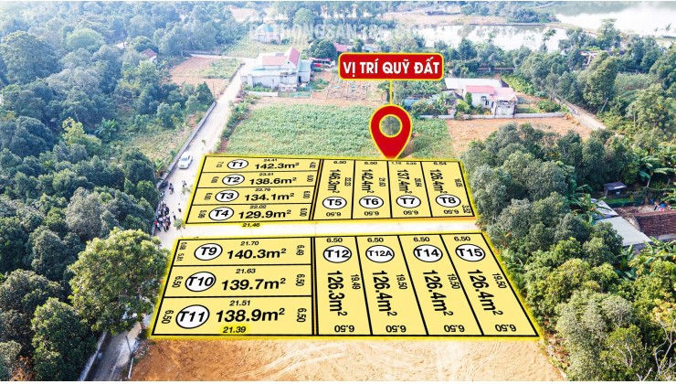  CHỈ 3XX SỞ HỮU NGAY LÔ ĐẤT 130M2 FULL THỔ CƯ, TIỀM NĂNG SINH LỜI X2, X3