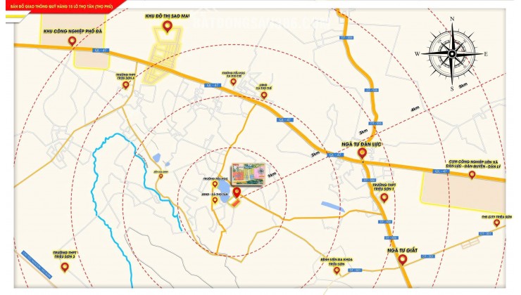 Bán đất thổ cư 100m2 Thọ Tân, Triệu Sơn, Thanh Hóa. Mặt tiền Tỉnh lộ 506. Sổ hồng. Giá 350 triệu.