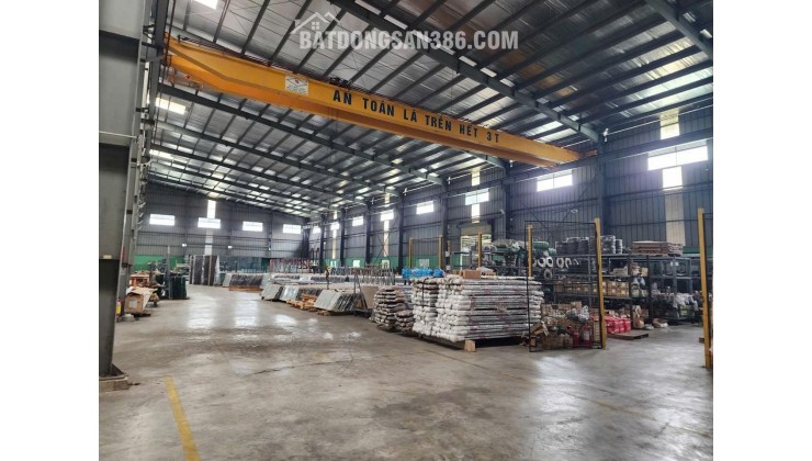 XT671 cho thuê nhà xưởng khung thép kiên cố, xa dân cư thích hợp SX ngày đêm