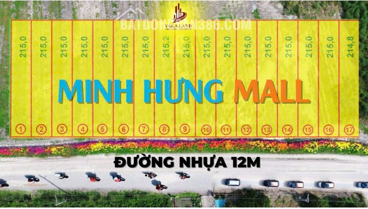 Chính chủ gửi bán lô đất siêu đẹp tại Minh Hưng 3, Chơn Thành