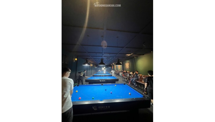 CHÍNH CHỦ SANG NHƯỢNG QUÁN BIDA HOT TẠI BÌNH THẠNH - VÀO LÀ KINH DOANH NGAY