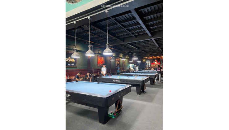 CHÍNH CHỦ SANG NHƯỢNG QUÁN BIDA HOT TẠI BÌNH THẠNH - VÀO LÀ KINH DOANH NGAY