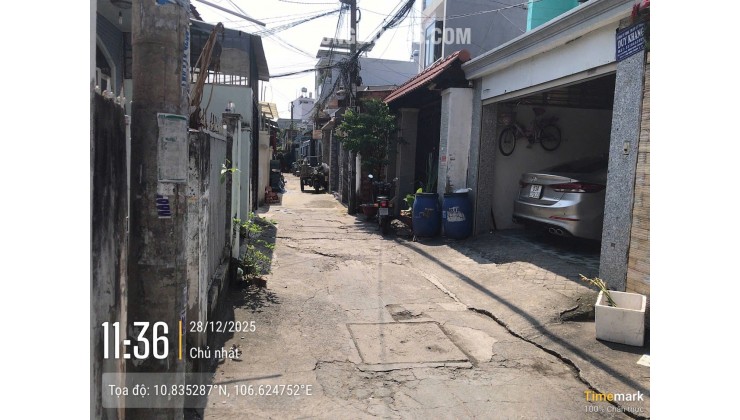 BÁN GẤP: NHÀ TÂN HƯNG THUẬN, 139.5M2 GIẤY TỜ ĐỦ, ĐÃ HOÀN CÔNG, CHỈ 14.5 TỶ LH:0966464549.