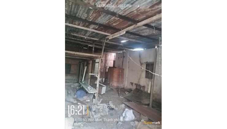 Bán nhà hẻm Hóc Môn, 66m2, sổ hồng, 3.4 tỷ - Nguyễn Thị Bốc, LH: 0961438052