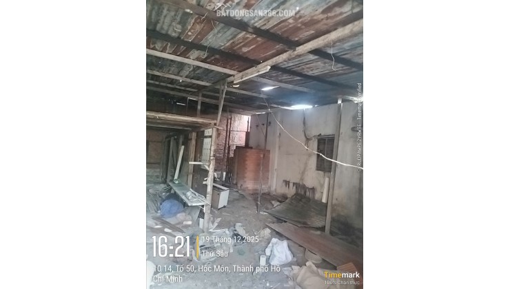 Bán nhà hẻm Hóc Môn, 66m2, sổ hồng, 3.4 tỷ - Nguyễn Thị Bốc, LH: 0961438052