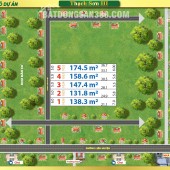 Bán 3 lô đất liền kề ven khu công nghiệp Thạch Thành, ThanhHóa