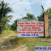 Bán farm nghĩ dưỡng Diên Thọ Khánh Hfoa 1.6 ha giá 7.8 tỷ. ZalO79-53.53.53O