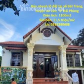 LÔ ĐẤT ĐẸP- ĐẦU TƯ LÀ SINH LỜI chính chủ cần bán nhanh lô đất tại huyện An Lão, TP Hải Phòng