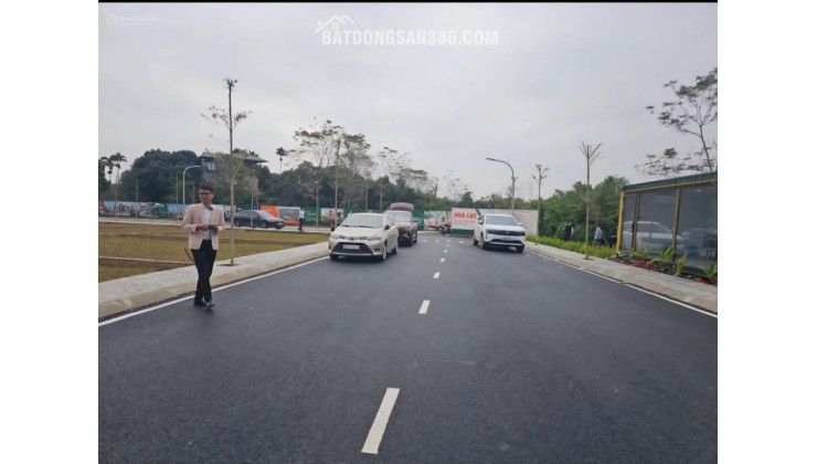 Bán đất Đồng Trạng, Hòa Lạc DT100m, full thổ cư, giá chỉ nhỉnh 2tỷ, nằm sát tổ hợp ĐH Quốc Gia, FPT