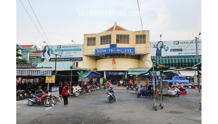 Đất bán HXH 5m thông P.An Nhơn 60m xây mới 5tầng, sổ vuôngSHR Nhỉnh7tỷ