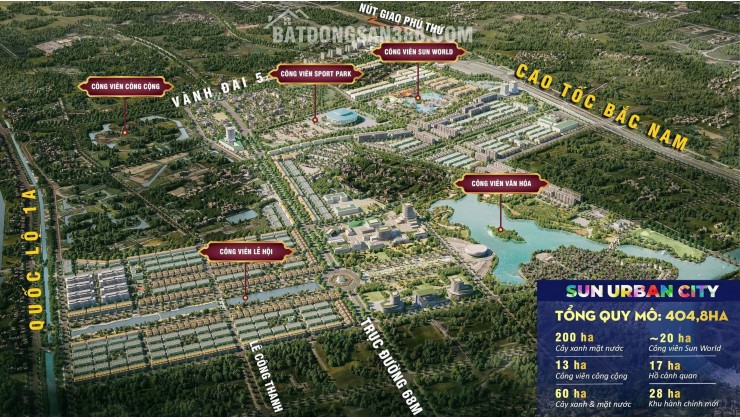 Cực HOT: căn Studio view đại lộ hoa chỉ 1,2 tỷ khoảng tầng cao tại Sun Urban City Hà Nam