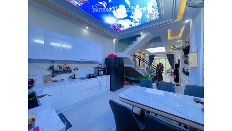 Nhà mặt tiền Q12 Thạnh Lộc 57 4x16.5 giá 5.x tỷ