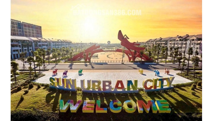 Cực HOT: căn Studio view đại lộ hoa chỉ 1,2 tỷ khoảng tầng cao tại Sun Urban City Hà Nam