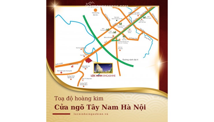 BÁN SÀN VĂN PHÒNG KHỐI ĐẾ – 65M²  MT 8M  LỘC NINH SINGASHINE