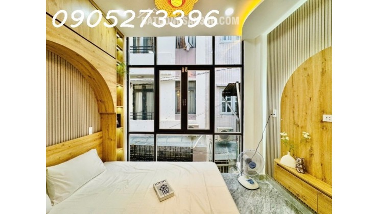 SIÊU HIẾM - PHÚ NHUẬN - GIÁP QUẬN 3 - NHÀ 4 TẦNG MỚI ĐẸP FULL NỘI THẤT Ở LUÔN - DTSD > 50M2 - CHỈ 4.5 TỶ.