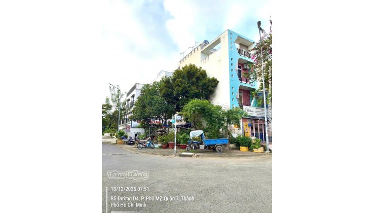  GIÁ TỐT – LÔ GÓC 2 MT – GẦN GA METRO - KDC TÁI ĐỊNH CƯ PHÚ MỸ, P. TÂN MỸ – TP.HCM 