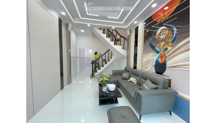 NHÀ 2 TẦNG – XE HƠI TỚI NHÀ - GẦN BẾN XE BUÝT HIỆP THÀNH, CHỢ GIÃN DÂN - QUẬN 12.