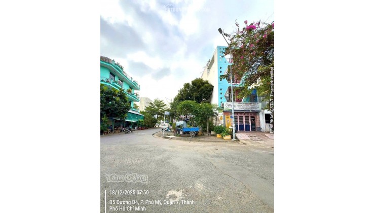  GIÁ TỐT – LÔ GÓC 2 MT – GẦN GA METRO - KDC TÁI ĐỊNH CƯ PHÚ MỸ, P. TÂN MỸ – TP.HCM 