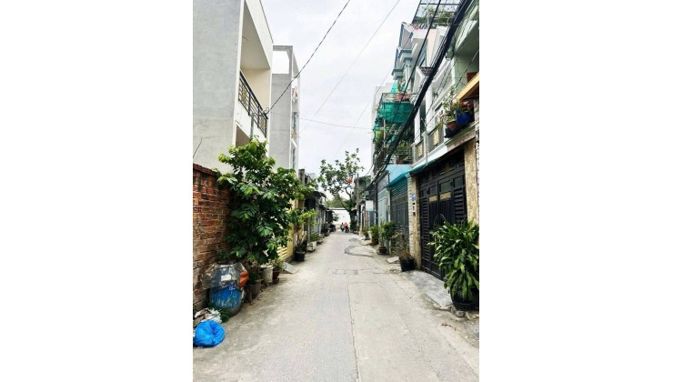 NHÀ ĐẸP 2 TẦNG  52M² LÂM THỊ HỐ Q12 – GẦN HIỆP THÀNH CITY, GẦN CHỢ, BV Q12 -  HẺM XE TẢI.