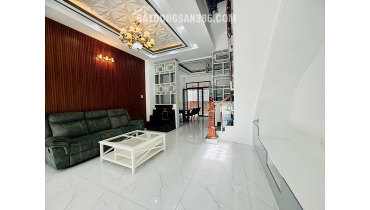  NHÀ PHỐ KDC 2552 HUỲNH TẤN PHÁT – NHÀ BÈ  HẺM 6M   XE HƠI VÀO NHÀ  FULL NỘI THẤT 