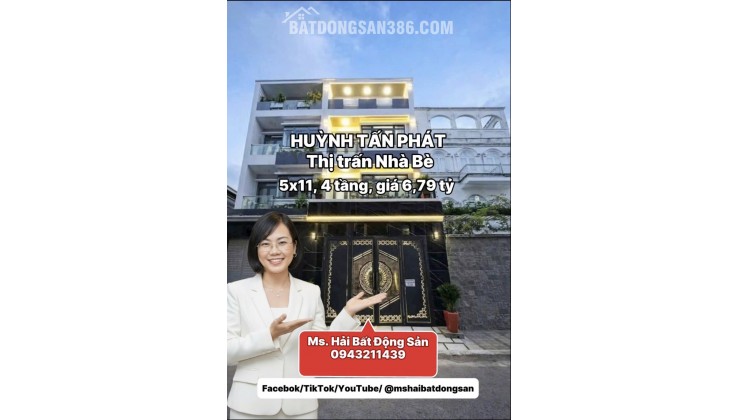  GIẢM GIÁ TRƯỚC TẾT  NHÀ MỚI ĐÀO TÔNG NGUYÊN – TT NHÀ BÈ  HẺM XE HƠI  FULL NỘI THẤT 