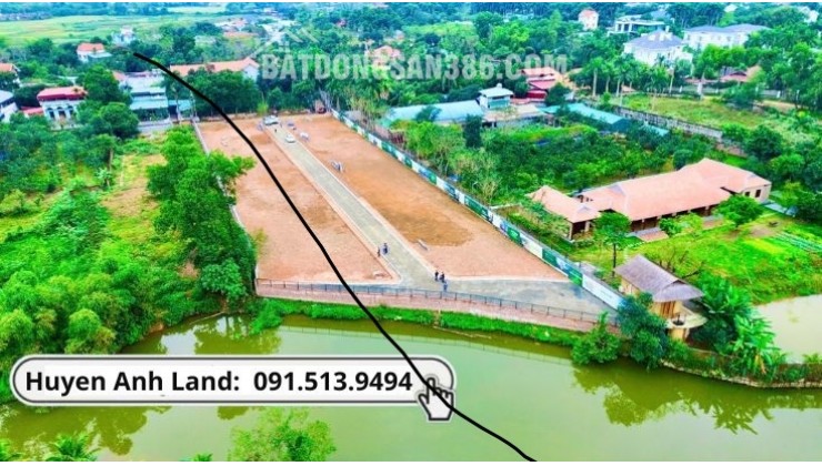  24 LÔ ĐẤT NỀN VIEW HỒ ĐỒNG TRẠNG – SƠN TÂY 