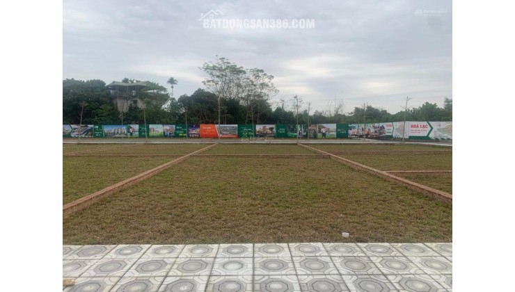 Bán đất Đồng Trạng, Hòa Lạc DT100m, full thổ cư, giá chỉ nhỉnh 2tỷ, nằm sát tổ hợp ĐH Quốc Gia, FPT