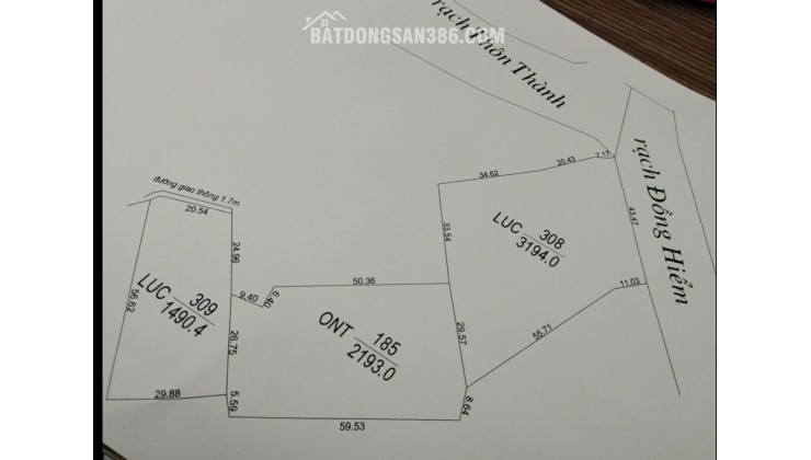 Bán gấp lô đất thổ lúa gần Quốc Lộ 50B hạ giá 6 tỷ