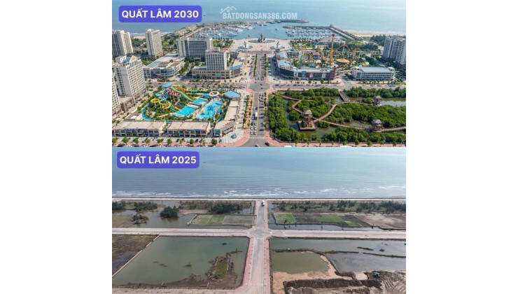 1,3 TỶ SỞ HỮU NGAY LÔ ĐẤT ĐẸP GẦN BÃI TẮM, QUẢNG TRƯỜNG BIỂN, FLAMINGO, KCN VSIP LỚN NHẤT MIỀN BẮC