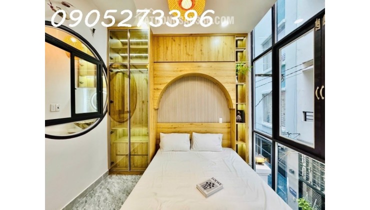 SIÊU HIẾM - PHÚ NHUẬN - GIÁP QUẬN 3 - NHÀ 4 TẦNG MỚI ĐẸP FULL NỘI THẤT Ở LUÔN - DTSD > 50M2 - CHỈ 4.5 TỶ.