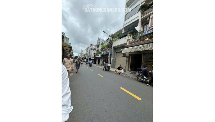 Bán nhà mặt tiền đường Đất Thánh phường 6, Tân Bình. DT 4.2x20m (Nở hậu 5.1m) - 4 tầng - Chỉ 17 tỷ