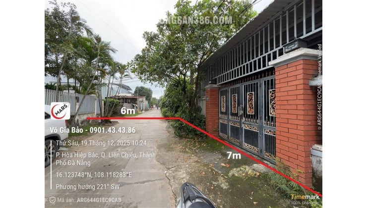 Bán gấp nhà 2 tầng kiên cố, kiệt oto Ngô Xuân Thu, Liên Chiểu.