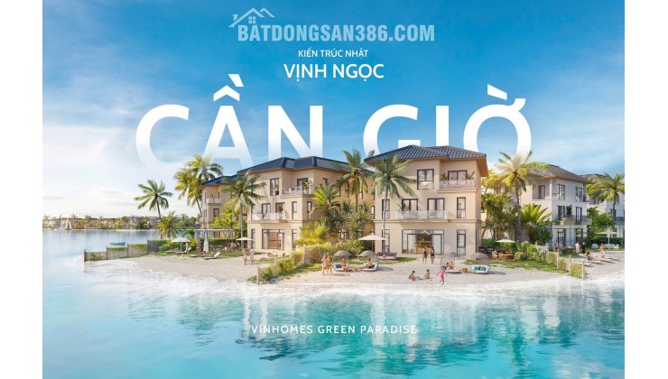 Shophouse Liền Kề Mặt Biển Vin Cần Giờ – 95m² – Kinh Doanh Sầm Uất – Giá Chỉ 21 Tỷ